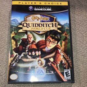 Nintendo GameCube Harry Potter Quidditch World Cup - Yellow and Brown